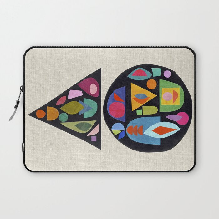 Bejeweled Compass Laptop Sleeve Gallery Image 1