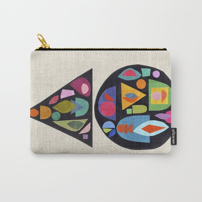 Bejeweled Compass Carry All Pouch Gallery Image 1