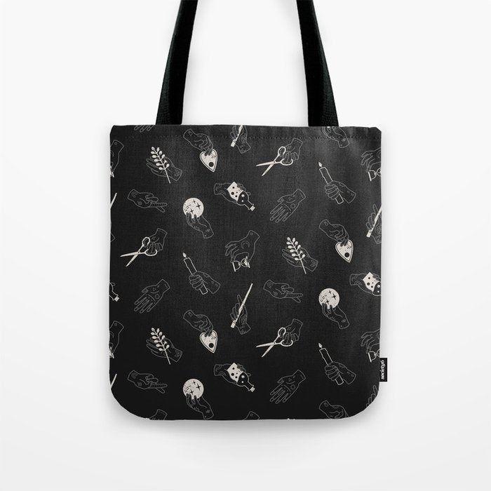 Hands: Seance Tote Bag Gallery Image 1