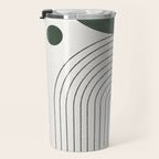 Mid Century Modern Green Travel Mug Gallery Image 3