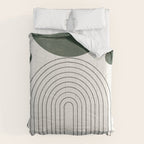 Mid Century Modern Green Comforter Gallery Image 6