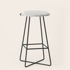 Mid Century Modern Green Stool Gallery Image 1
