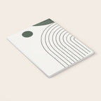 Mid Century Modern Green Notebook Gallery Image 3