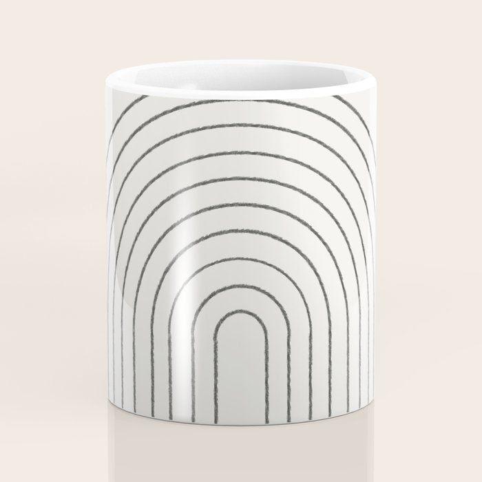 Mid Century Modern Green Coffee Mug Gallery Image 4