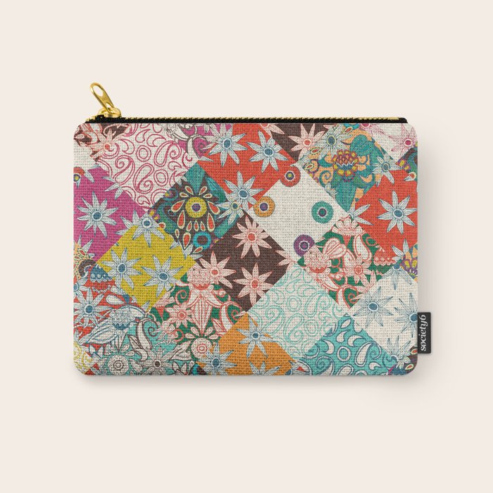 sarilmak patchwork Carry All Pouch Gallery Image 1