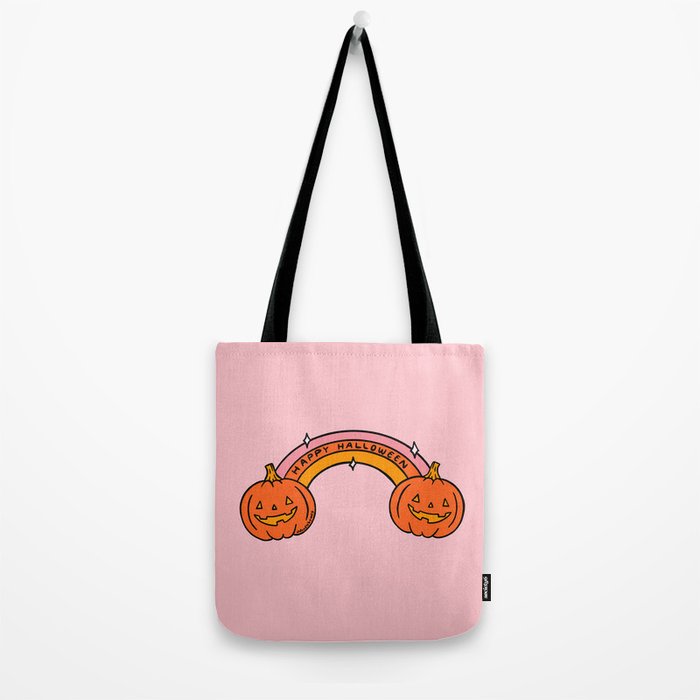 Happy Halloween Rainbow Tote Bag Gallery Image 2
