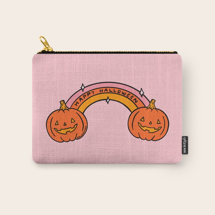 Happy Halloween Rainbow Carry All Pouch Gallery Image 1