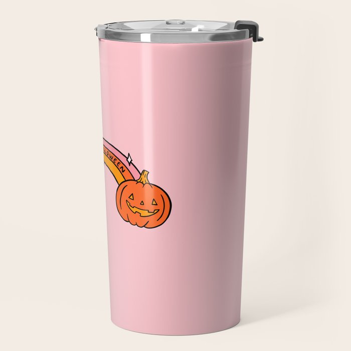 Happy Halloween Rainbow Travel Mug Gallery Image 2
