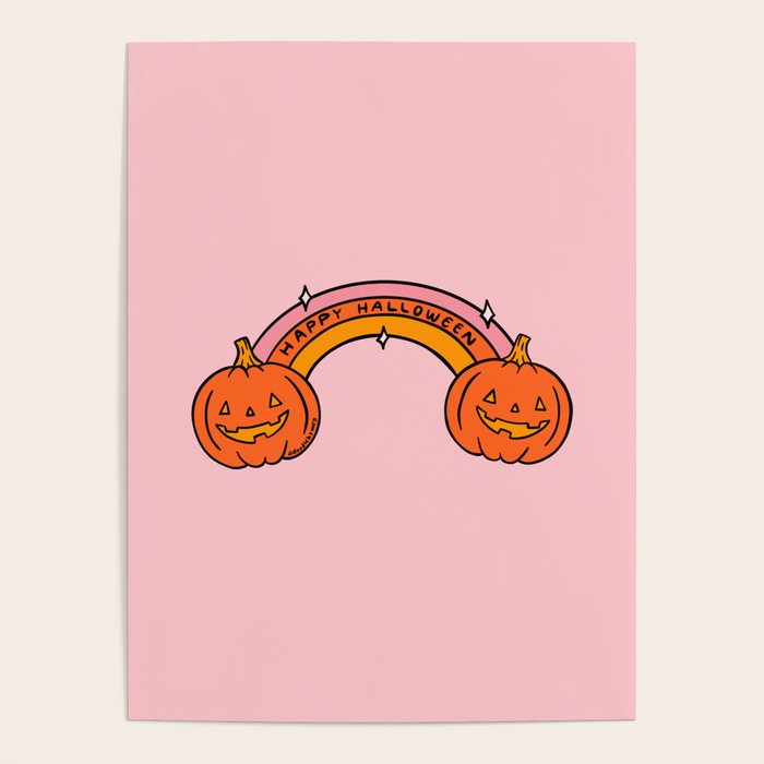 Happy Halloween Rainbow Poster Gallery Image 1