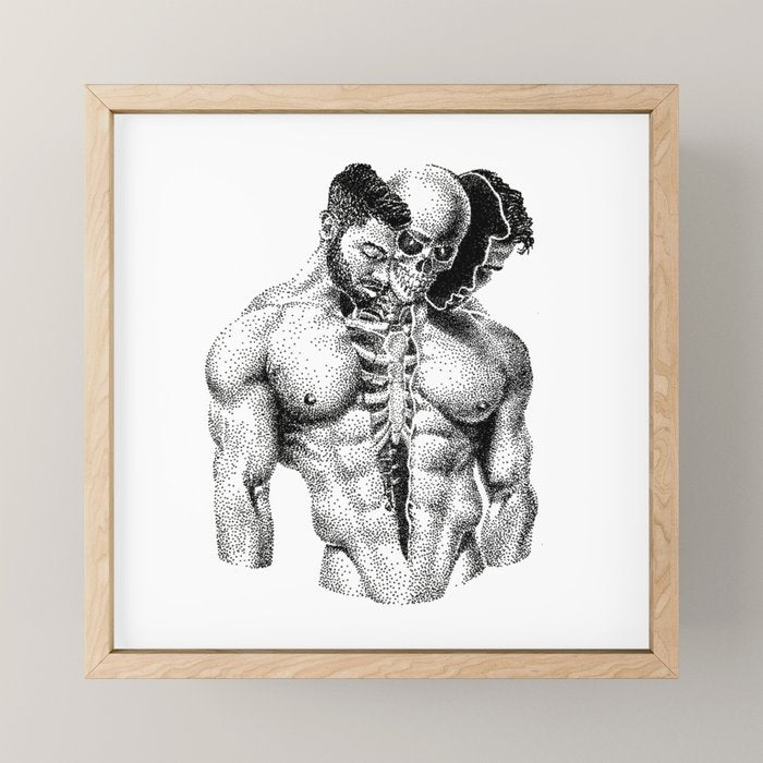 Split 5 SPOOKYDOOD Mini Art Print Gallery Image 1