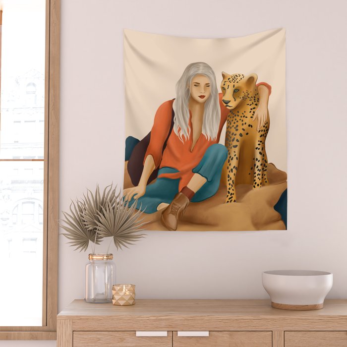 Into The Wild II Wall Tapestry Gallery Image 2