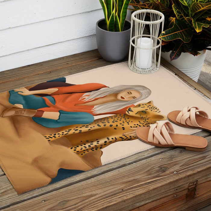 Into The Wild II Outdoor Rug Gallery Image 2