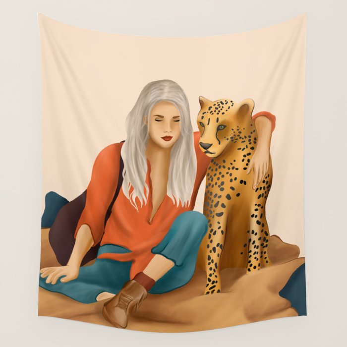 Into The Wild II Wall Tapestry Gallery Image 1
