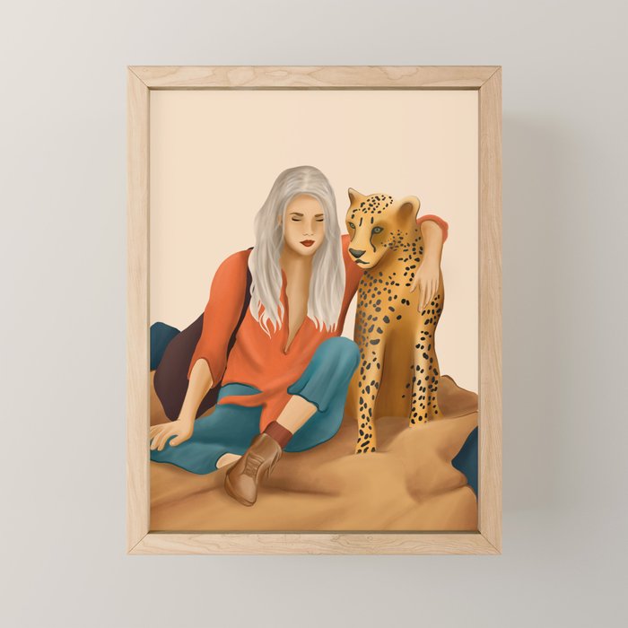 Into The Wild II Mini Art Print Gallery Image 1