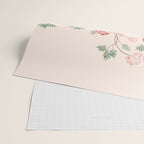 Chinoiserie Blush Pink Peony Blooming Floral Garden Wrapping Paper Gallery Image 2