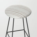 AEGEAN MULTI SIMPLE TICKING STRIPE JUTE Stool Gallery Image 2