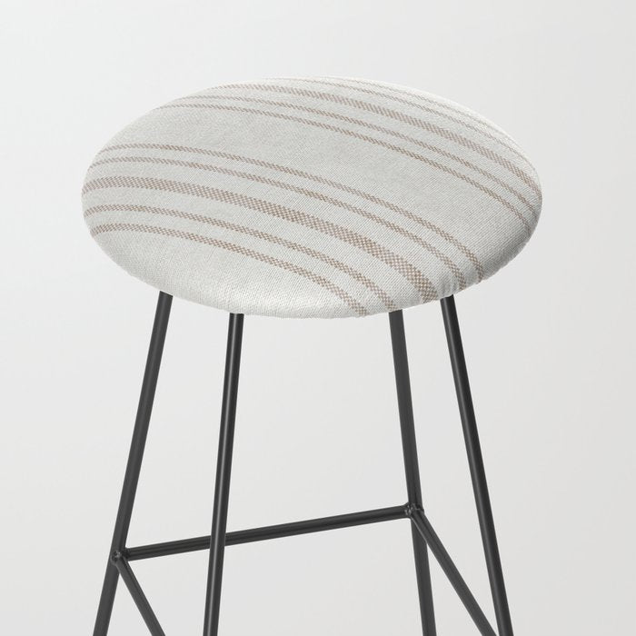 AEGEAN MULTI SIMPLE TICKING STRIPE JUTE Stool Gallery Image 2
