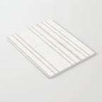 AEGEAN MULTI SIMPLE TICKING STRIPE JUTE Notebook Gallery Image 3