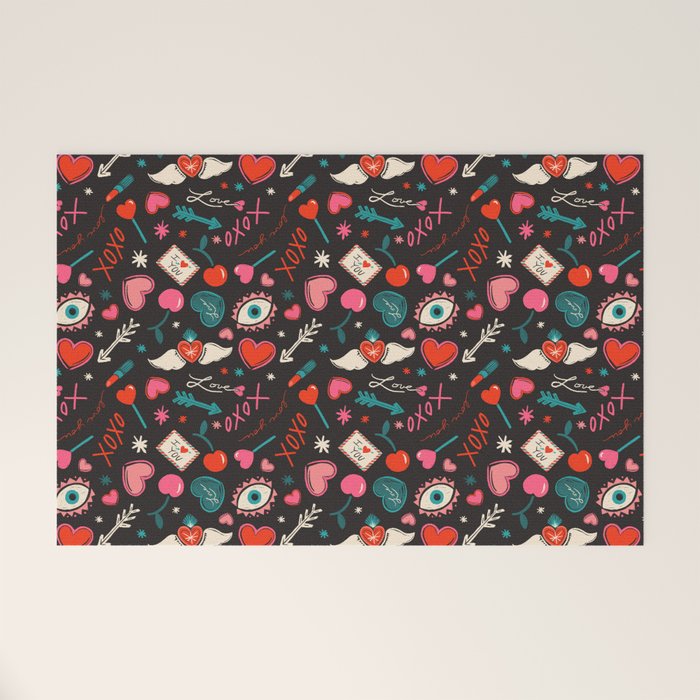 Love Pop Icons Welcome Mat Gallery Image 1