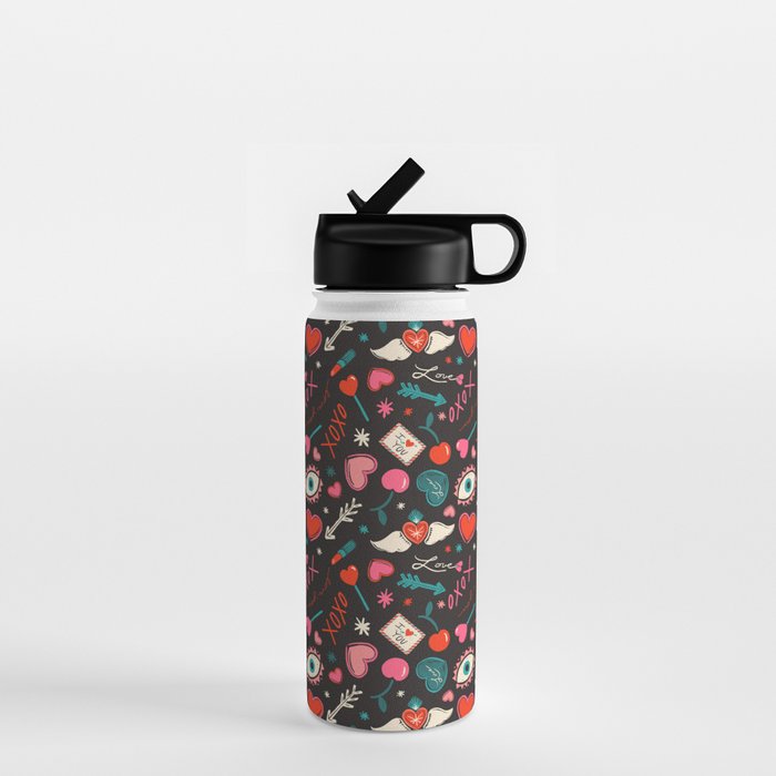 Love Pop Icons Water Bottle Gallery Image 1