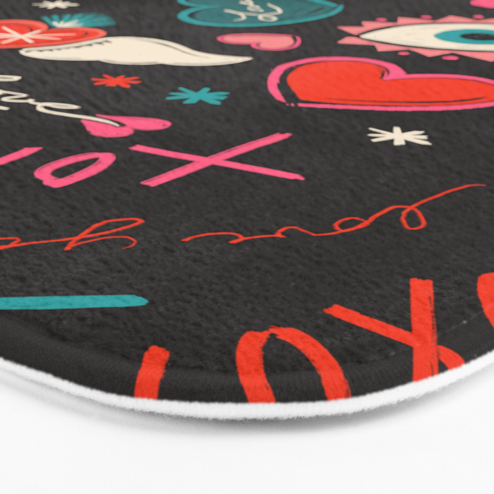 Love Pop Icons Bath Mat Gallery Image 3