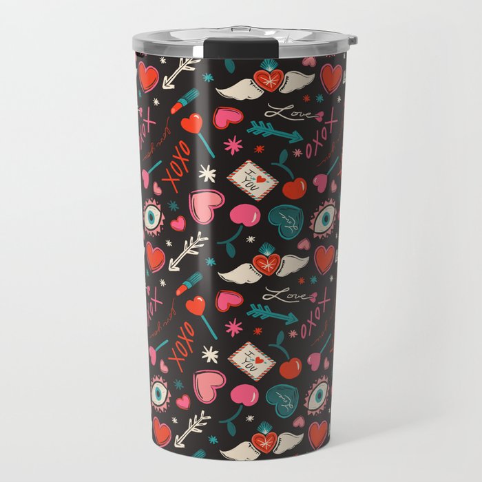 Love Pop Icons Travel Mug Gallery Image 1