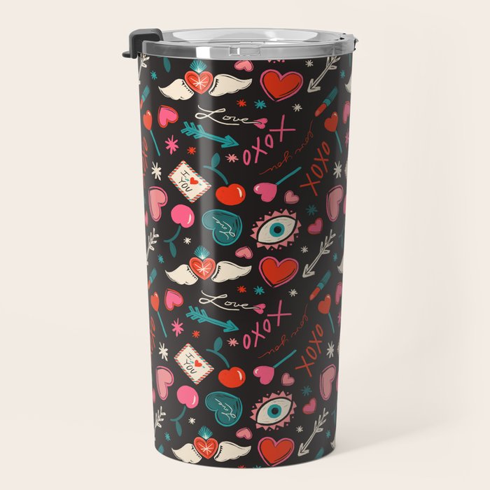 Love Pop Icons Travel Mug Gallery Image 3