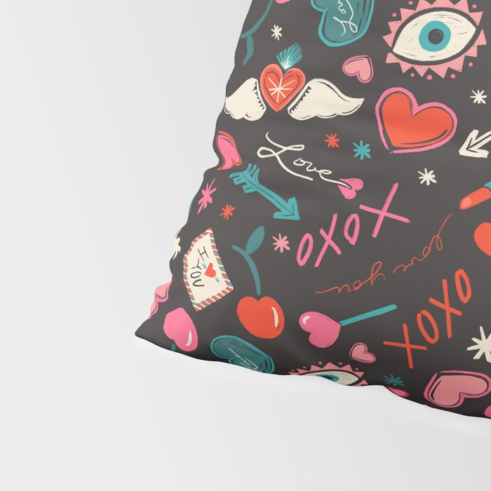 Love Pop Icons Pillow Sham Gallery Image 4