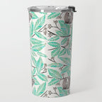 Happy Sloth - Tropical Mint Rainforest Travel Mug Gallery Image 2