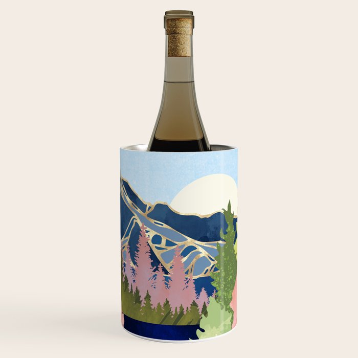 Summer Forest Lake Wine Chiller Gallery Image 1