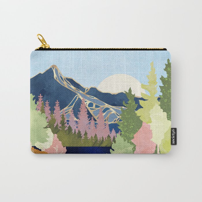 Summer Forest Lake Carry All Pouch Gallery Image 1