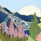 Summer Forest Lake Coffee Mug Gallery Image 2