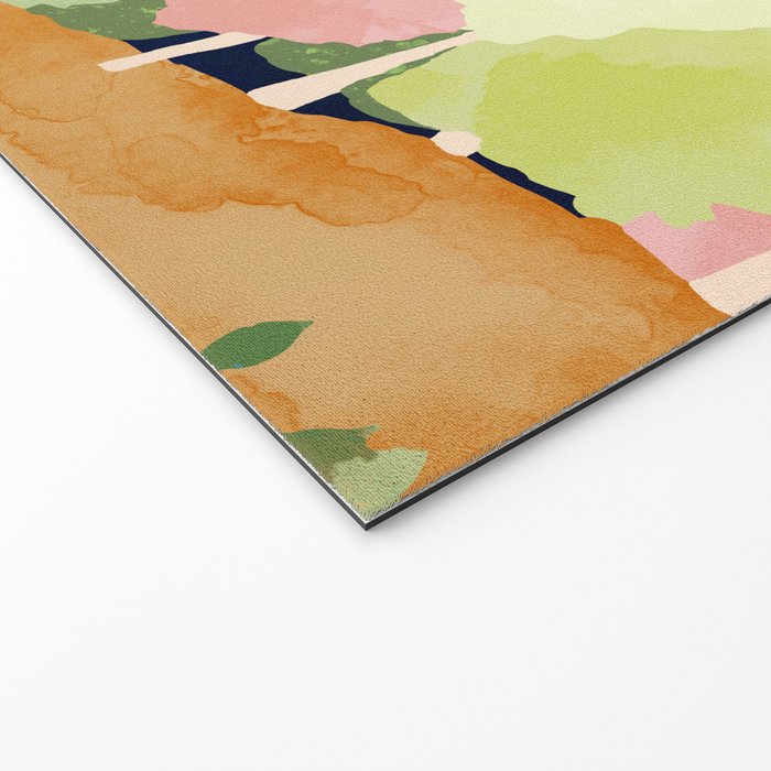 Summer Forest Lake Welcome Mat Gallery Image 2