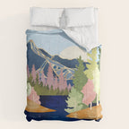 Summer Forest Lake Comforter Gallery Image 6