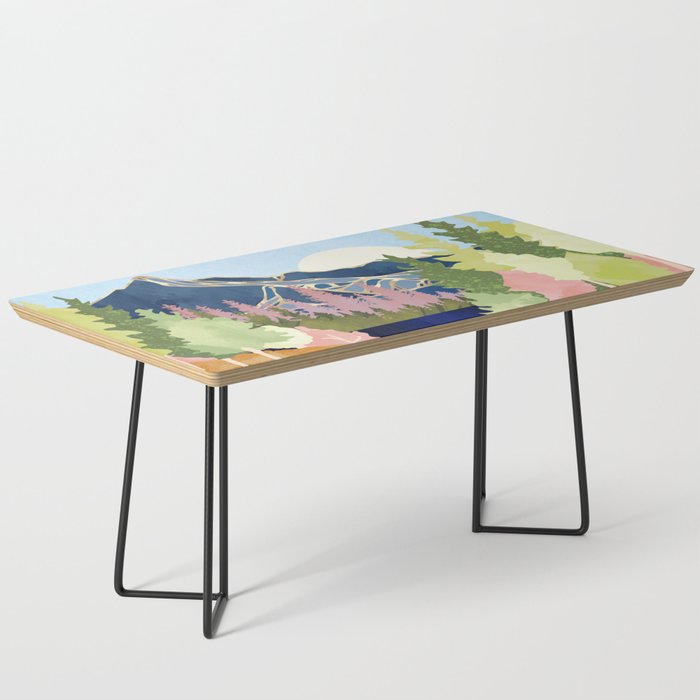 Summer Forest Lake Coffee Table Gallery Image 1