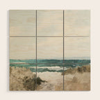 Beach Path Wood Wall Art Gallery Image 1