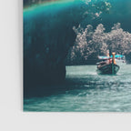 Rainbow in a sunny sky - floating between the rocks in Thailand - Asia travels Poster Gallery Image 3