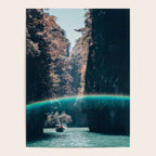 Rainbow in a sunny sky - floating between the rocks in Thailand - Asia travels Poster Gallery Image 4