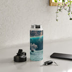 Rainbow in a sunny sky - floating between the rocks in Thailand - Asia travels Water Bottle Gallery Image 4