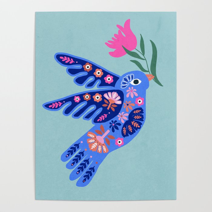 Bird and Bloom Poster Gallery Image 4