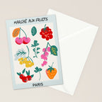 Fruit Market Paris Stationery Card Gallery Image 2