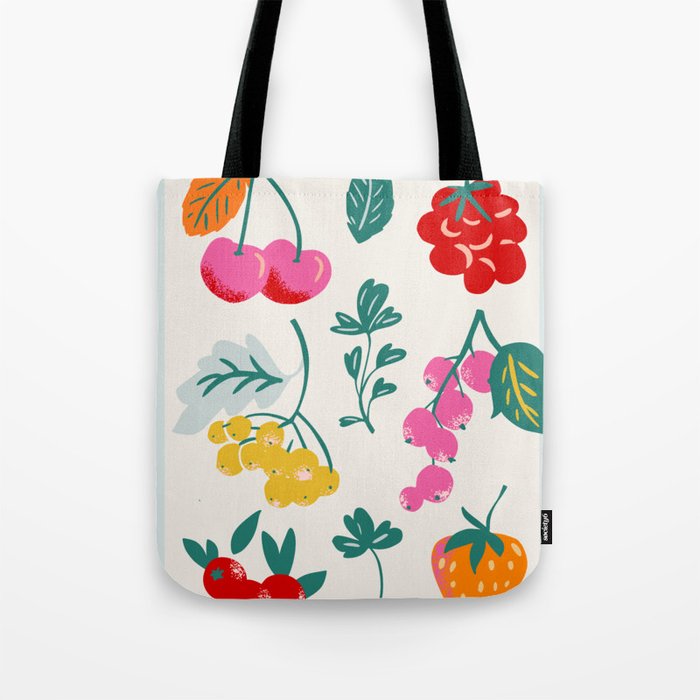Fruit Market Paris Tote Bag Gallery Image 1