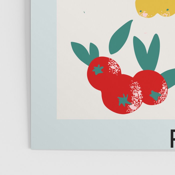 Fruit Market Paris Poster Gallery Image 3