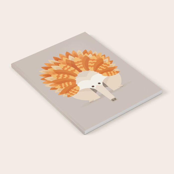 Whimsical Echidna Notebook Gallery Image 1