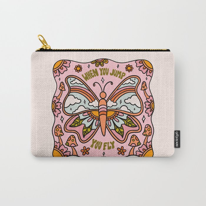 When You Jump You Fly Carry All Pouch Gallery Image 1