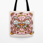 When You Jump You Fly Tote Bag Gallery Image 1