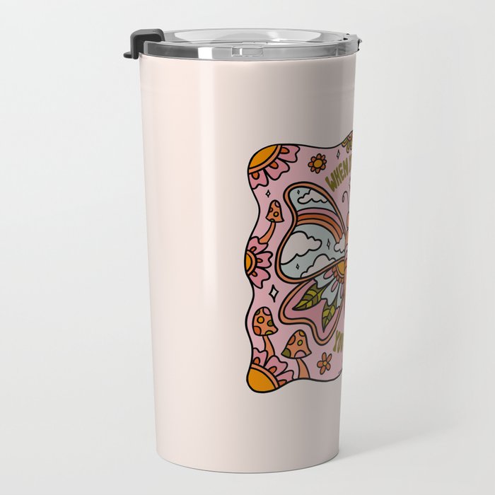 When You Jump You Fly Travel Mug Gallery Image 3