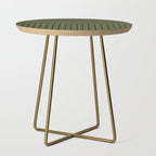 Minimal Arch XII Dark Green Modern Geometric Lines Side Table Gallery Image 1