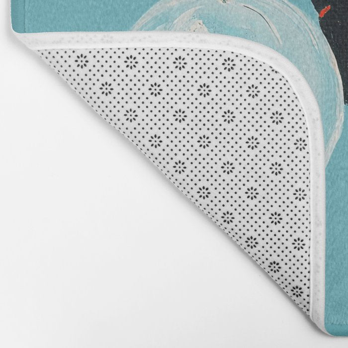 Cat and Goldfish Bath Mat Gallery Image 2