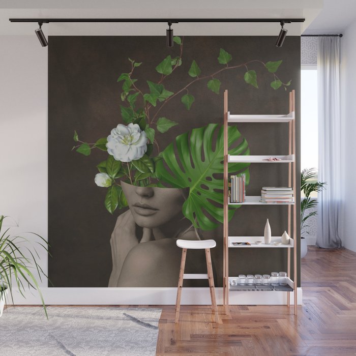 Tropical Girl 1 Wall Mural Gallery Image 1